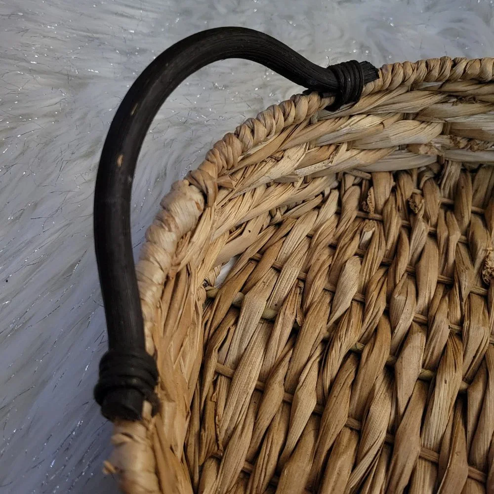 Circle Wicker Basket